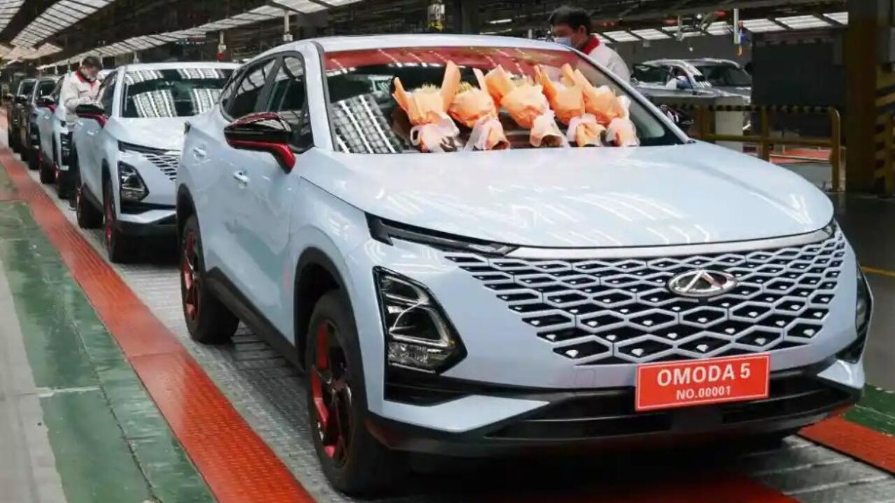 Производство кроссовера Chery Omoda 5 началось в Китае - Китайские  автомобили